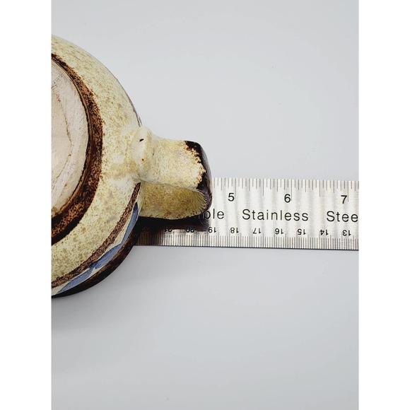 Set of 3 Vintage Chatham Pottery Mugs, Handmade Kansas USA, 1960's - Picture 6 of 7